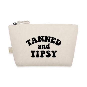 tanned and tipsy - Organic Pouch - nature - Front