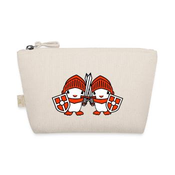 2 Ducks Knight Armor Épée Bouclier Casque Combattant - Trousse biologique - nature - Devant