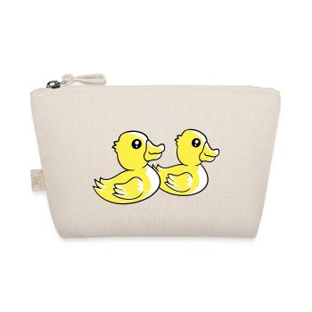 2 canards natation eau couple deux amis équipe - Trousse biologique - nature - Devant