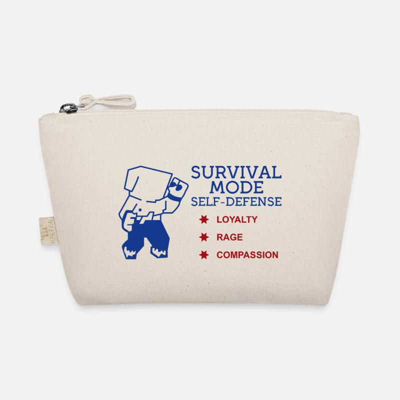 Überlebensmodus Selbstverteidigung Bio-Täschchen