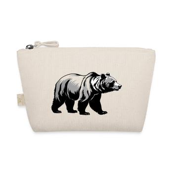 Ours - Autocollant Animal mignon - Trousse biologique - nature - Devant