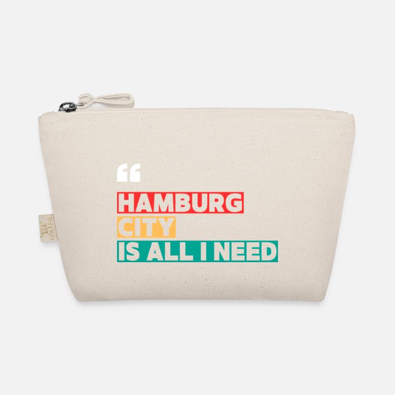 Hamburg City is all i need - Bio-Täschchen - Natur