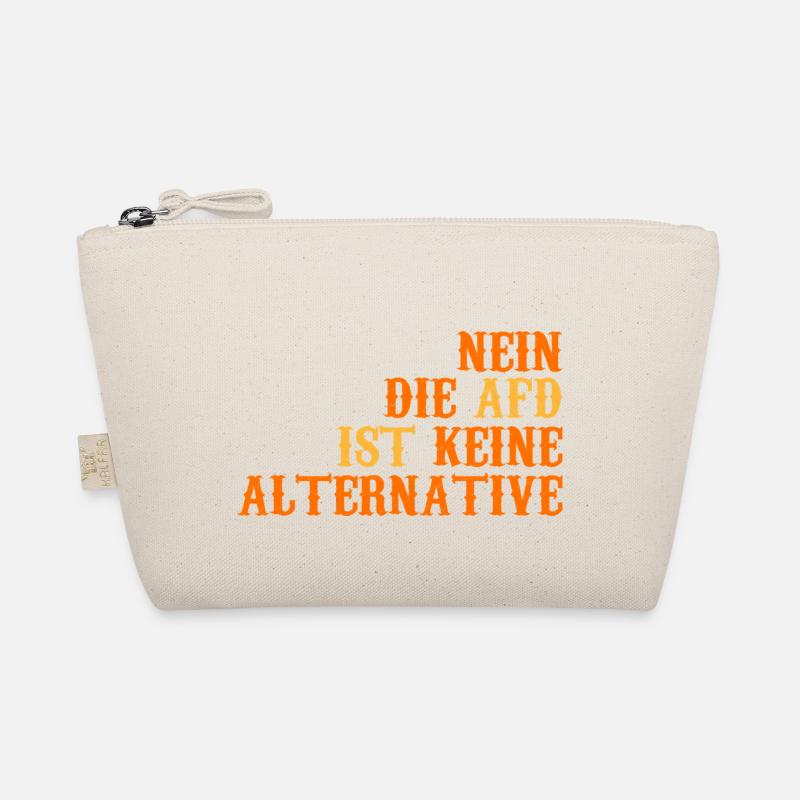 NEIN DIE AFD IST KEINE ALTERNATIVE - Bio-Täschchen - Natur