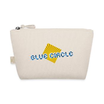 Yellow Square with Beams - Organic Pouch - nature - Front