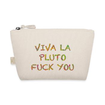 Es lebe la Pluto - Bio-Täschchen - Natur - Vorne