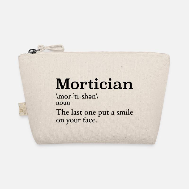 Mortician Definition Mortuary Science Student Organic Pouch