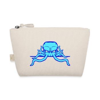 Octopus Octopus Shield Behind Wall Bag Frame - Organic Pouch - nature - Front