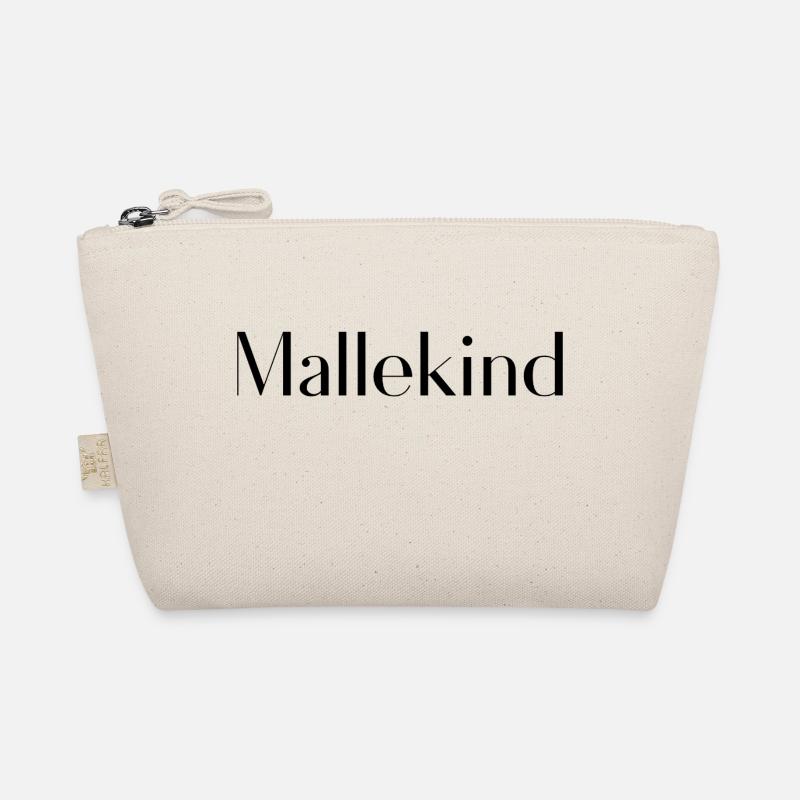 Mallekind - Bio-Täschchen - Natur