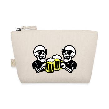 Skeleton Party Beer Team - Organic Pouch - nature - Front