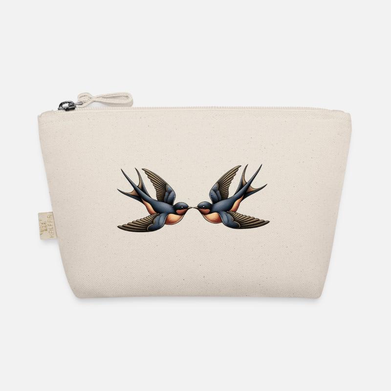 Swallows – Rockabilly Organic Pouch