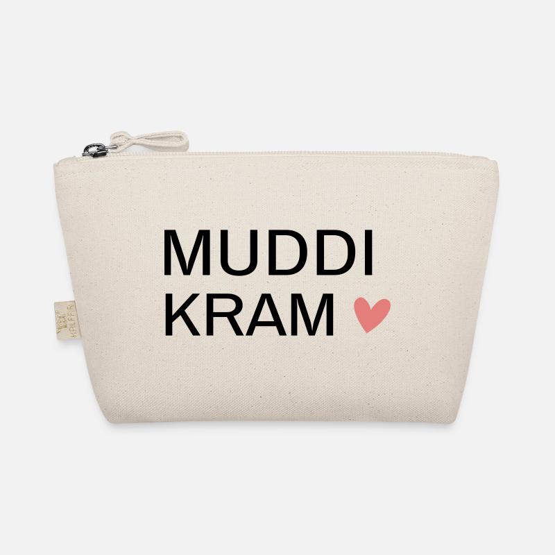 MUDDi KRAM! Personalisierbar Bio-Täschchen