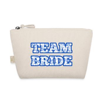 Team bridle chinoiserie blue - Organic Pouch - nature - Front
