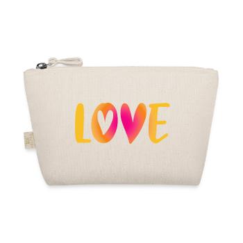 Amour Coeur Amour Mariage Écriture Mariage Mariage Mariage - Trousse biologique - nature - Devant