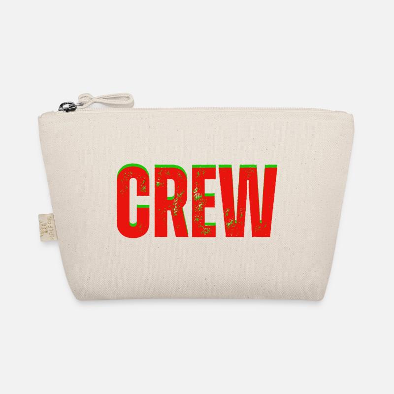 Crew red green Organic Pouch