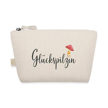 Glückspilzin Glückspilz - Bio-Täschchen - Natur - Vorne