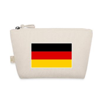 Deutschland Flagge - Bio-Täschchen - Natur - Vorne