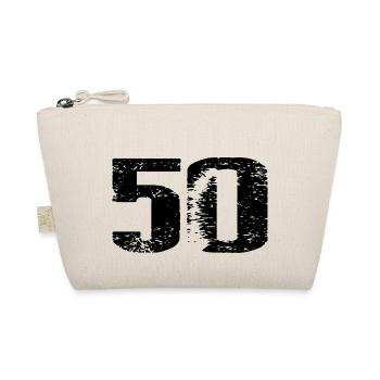 50 Number Leotard - Organic Pouch - nature - Front
