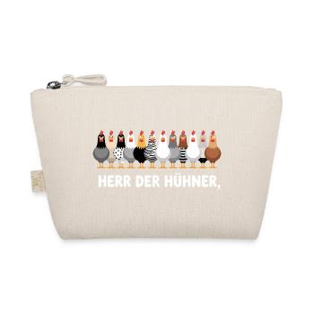Lord of the Chickens Funny Chicken Graphic - Organic Pouch - nature - Front