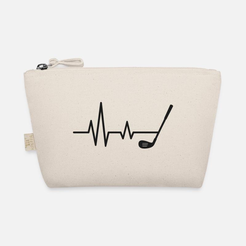 Conception de motif de golf Heartbeat Trousse biologique