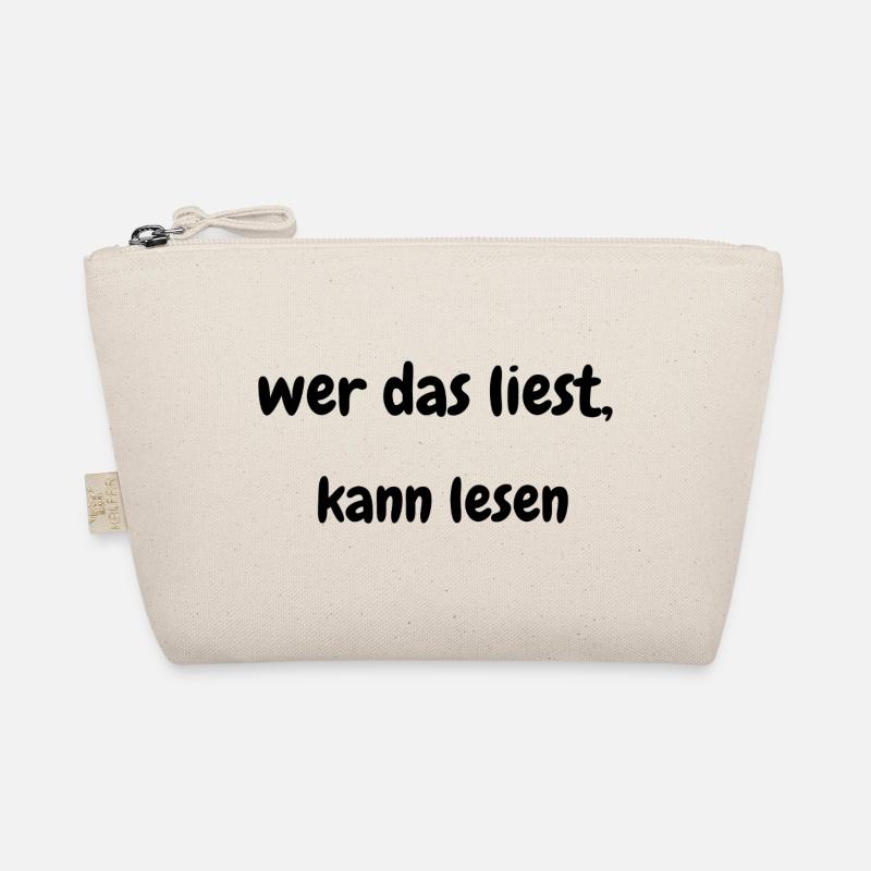 If You Read This, You Can Read – Pun Shirt Organic Pouch