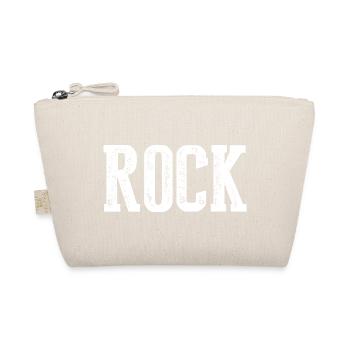 Conception typographique vintage rock and roll - Trousse biologique - nature - Devant