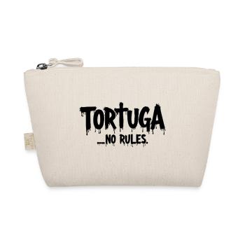 Tortuga – Keine Regeln - Bio-Täschchen - Natur - Vorne