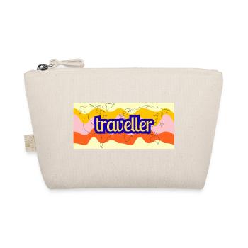 Ruban de carte du monde du voyageur - Trousse biologique - nature - Devant