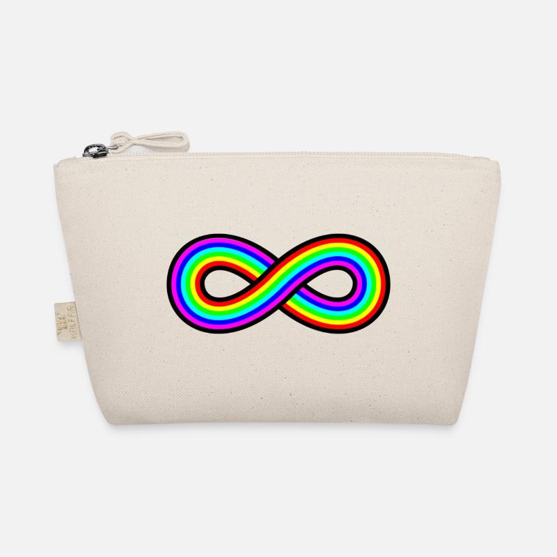 Autism Rainbow Infinity Organic Pouch