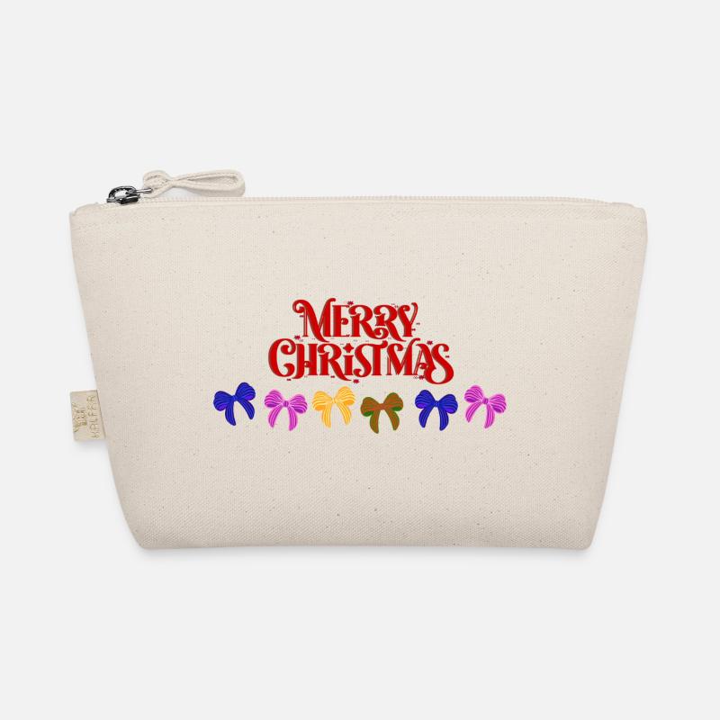 Merry Christmas Bow Parade Organic Pouch