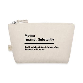 Cadeau Congé Parental Mère Maman Mère Simple - Trousse biologique - nature - Devant