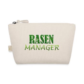 Rasenmanager Platzwart Greenkeeper Fußball Garten - Bio-Täschchen - Natur - Vorne