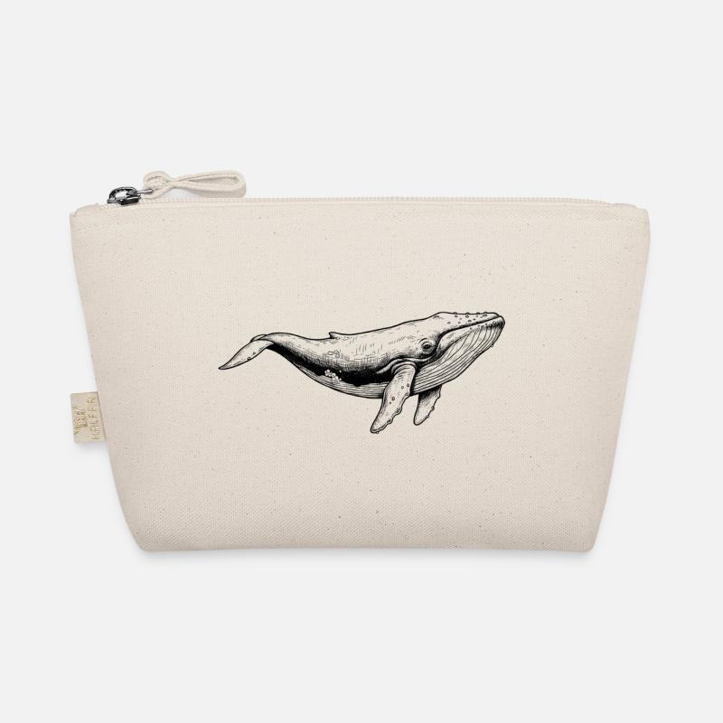 Blue whale Organic Pouch