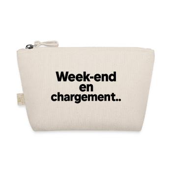 Weekend in charge - Organic Pouch - nature - Front