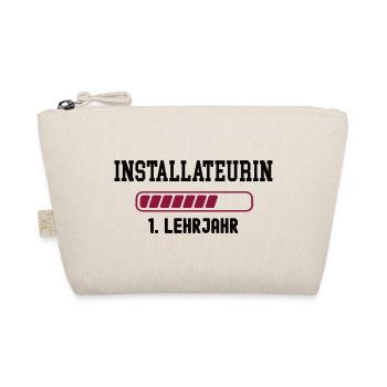 Apprenticeship as a plumber 1st year of apprenticeship as a plumber - Organic Pouch - nature - Front