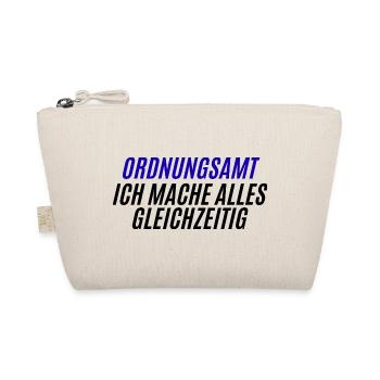 Ordnungssamt Blau Typo - Trousse biologique - nature - Devant
