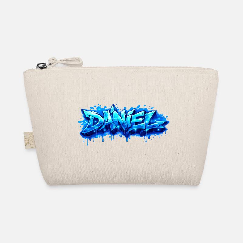 Graffiti DANIEL Name Geschenk Ideal druckbar Bio-Täschchen