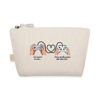Père & Fille : La Passion du Jeu en Héritage - Trousse biologique - nature - Devant