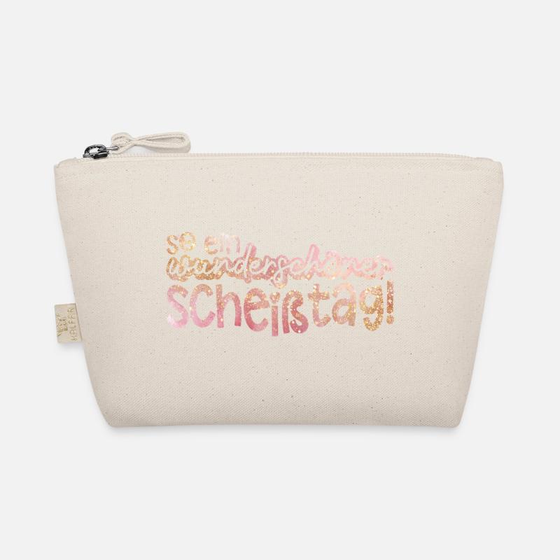 Such a wonderful day saying Organic Pouch