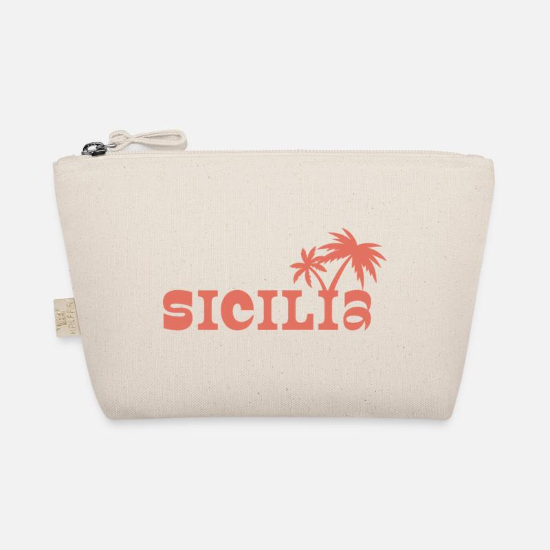 Coucher de soleil de Sicilia Palm Island Trousse biologique