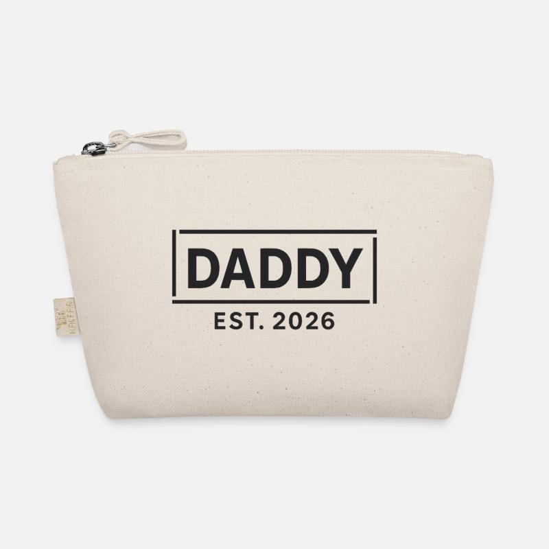 DADDY 2026 Stolzer werdender Vater Bio-Täschchen