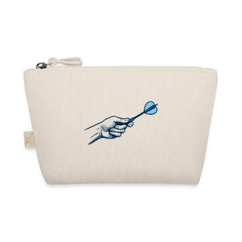Darts Darts Player Hand Professional Sports Outfit - Organic Pouch - nature - Front