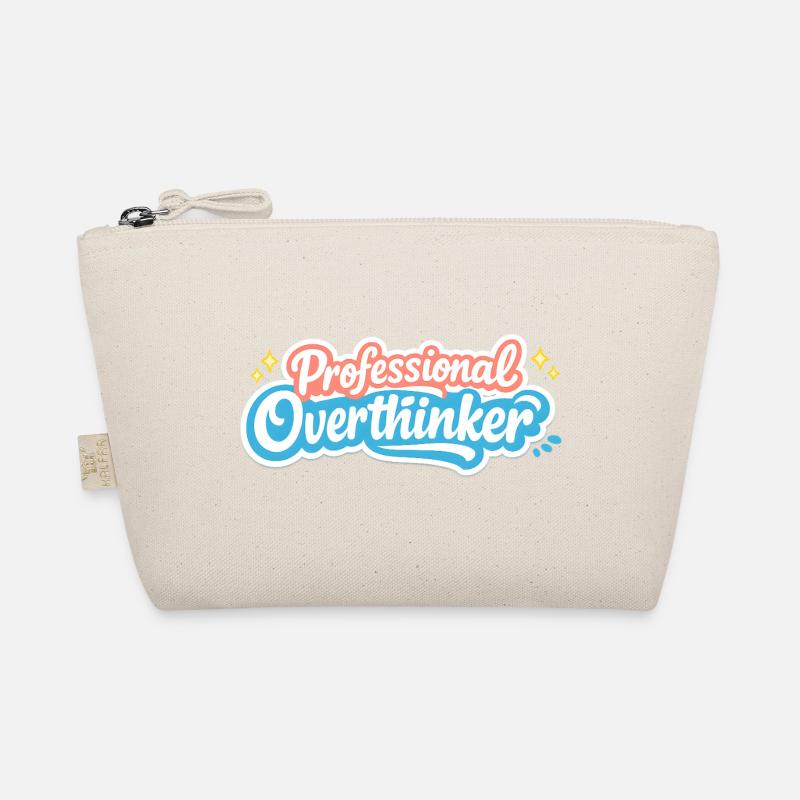 PROFESSIONAL OVERTHINKER VINTAGE - Organic Pouch - nature