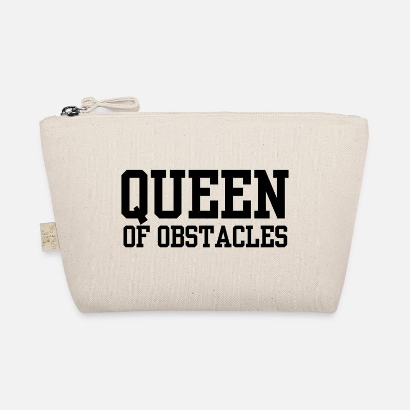 Queen of Obstacles - Bio-Täschchen - Natur