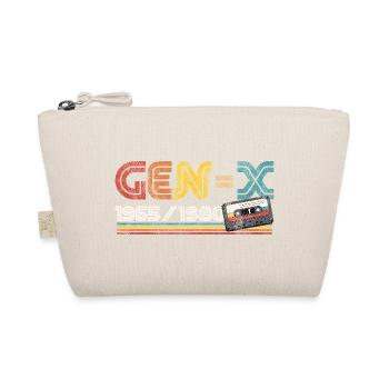 Gen-X Génération X 1965-1980 Style rétro vintage - Trousse biologique - nature - Devant