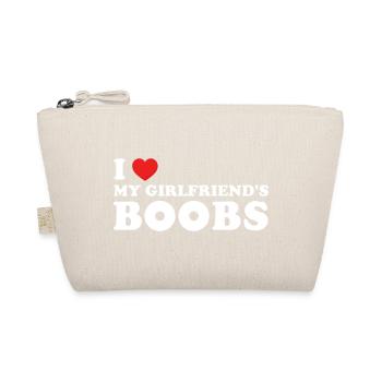 J'aime Leseins Drôles De Ma Copine Auxeins Rouges  - Trousse biologique - nature - Devant