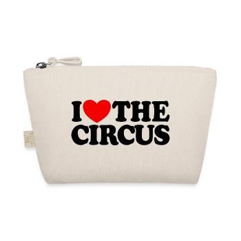 I love the circus - Organic Pouch - nature - Front