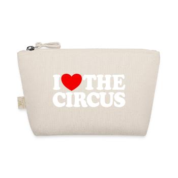 I love the circus - Organic Pouch - nature - Front