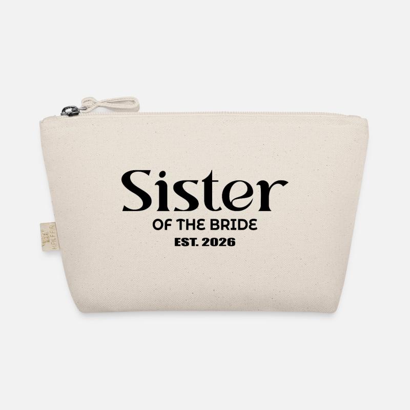 Schwester der Braut 2026 Bio-Täschchen