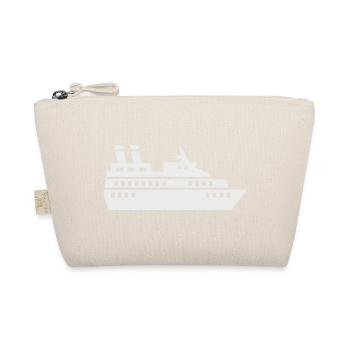 Cruise Ship Silhouette Cruise Ship - Organic Pouch - nature - Front