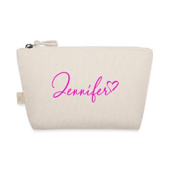 Jennifer Signature Rose Néon - Trousse biologique - nature - Devant